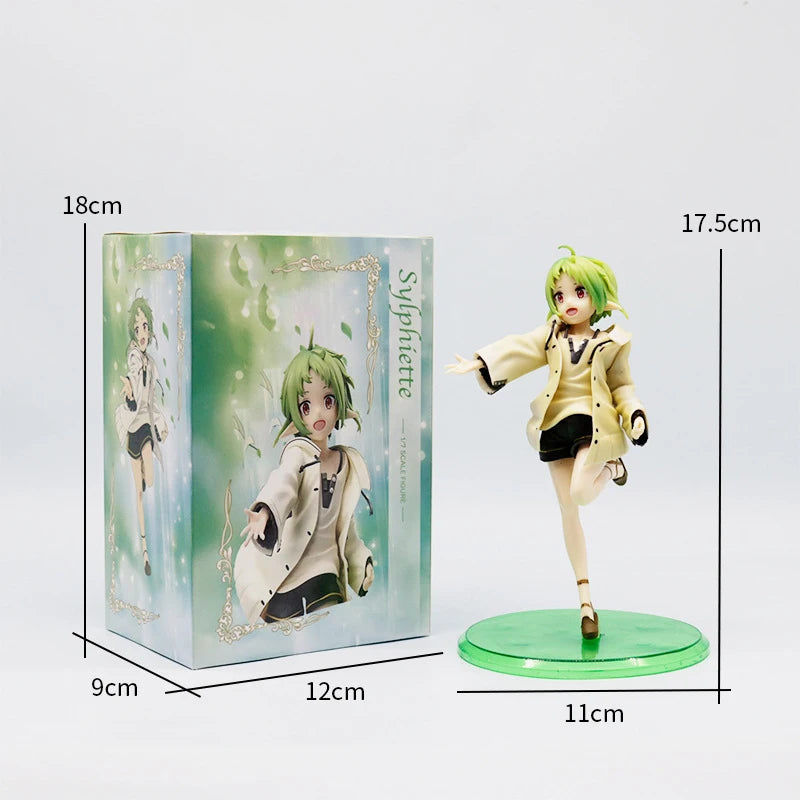 Magician Roxy Migurdia Action Figure Mushoku Tensei：Jobless Reincarnation Anime Figure PVC Adult Collection Model Doll Toys