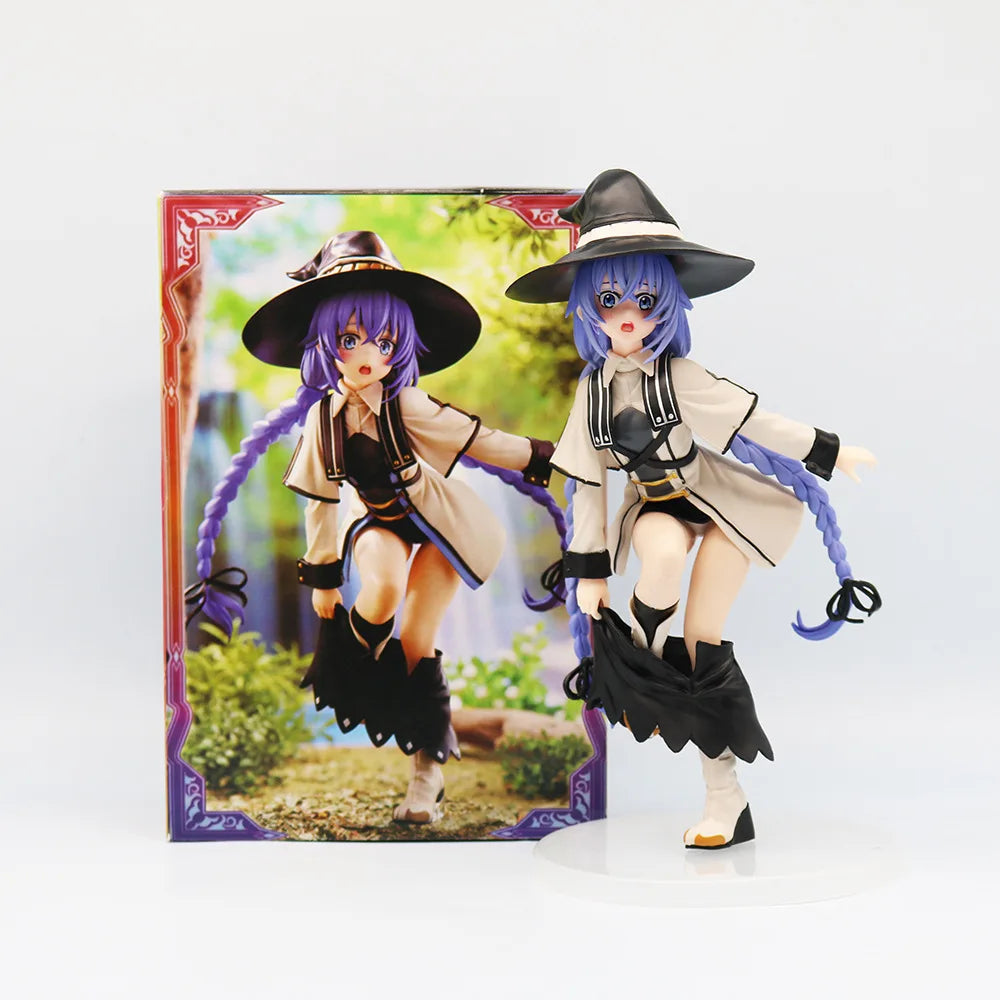 Magician Roxy Migurdia Action Figure Mushoku Tensei：Jobless Reincarnation Anime Figure PVC Adult Collection Model Doll Toys