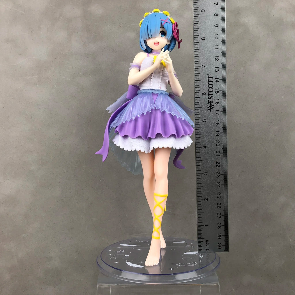 19CM Anime Rem Figure Re:Zero kara Hajimeru Isekai Seikatsu Precious Figure Angel ver Figure Toy Gift Doll Aciton Figure PVC