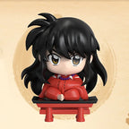 Inuyasha Action Figure Model Sitting Series Anime Peripheral Products Kagome Kikyo Sesshoumaru Rin Gashapon EX CASHAPON ORIGINAL