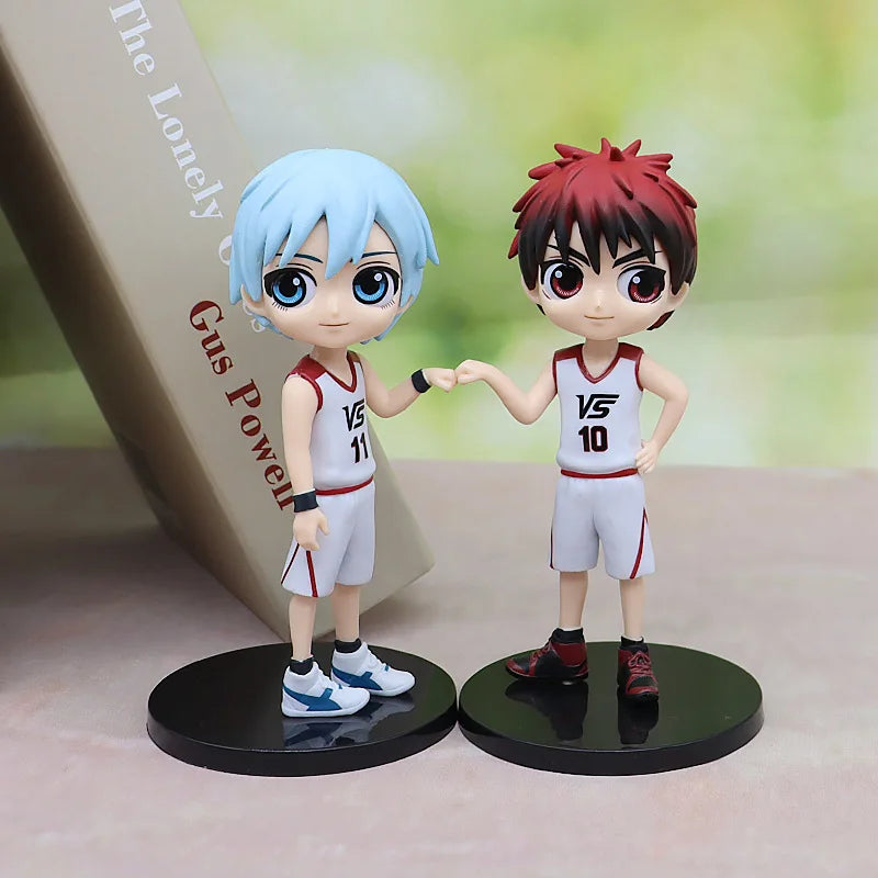 Anime Kuroko basketball action figure 6 styles white uniform Kuroko Tetsuya Teppei Kagami Taiga collectible toy for boys gift