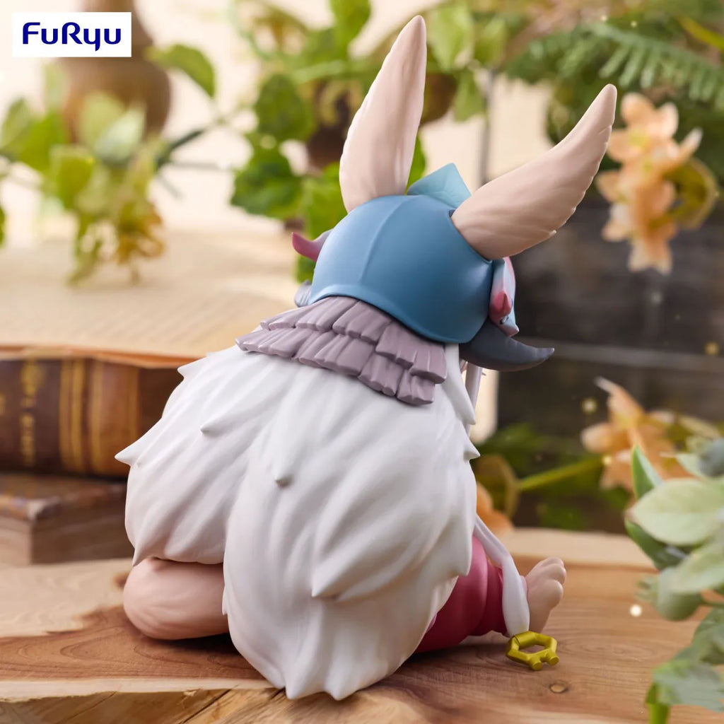 Original FuRyu Made in Abyss Retsujitsu no Ougonkyou Nanachi Action Figurine Noodle Stopper Figure PVC Model Collection Doll