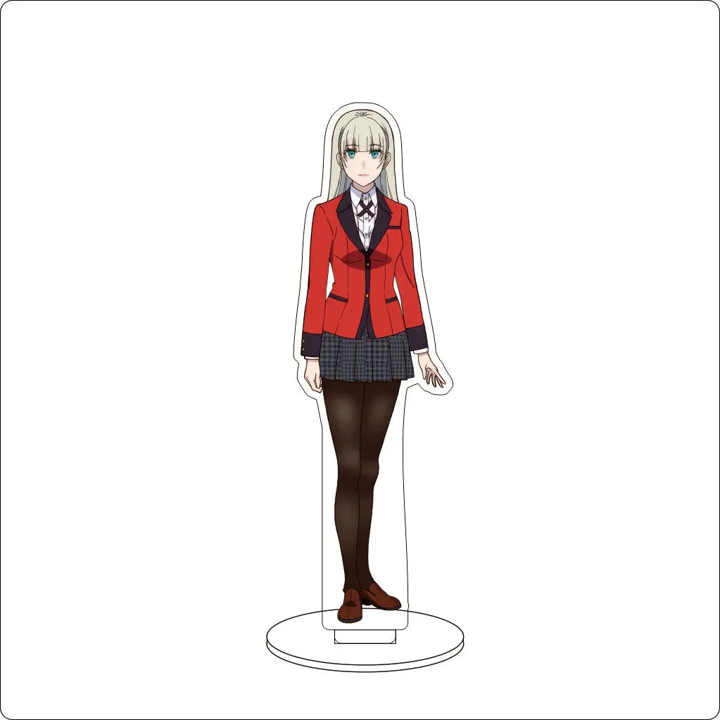 Anime Kakegurui Acrylic Stand Ornaments Momobami Kirari Saotome Meari Ryōta Suzui Jabami Yumeko Figure Stand Halloween Gifts
