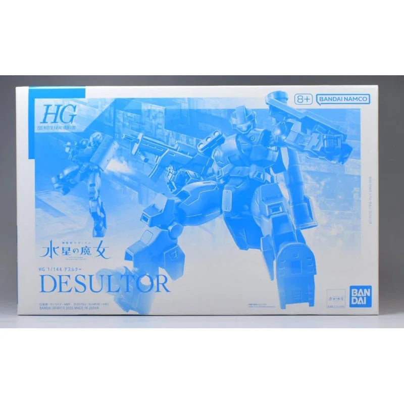 Bandai Genuine HG MD-0021 Desultor Gundam The Witch From Mercury Anime Action Figure Robot Collectible Assembly Model Toys Gift