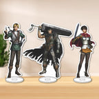 Diy Berserk Anime Game Peripherals Figure Show Custom Transparent Acrylic Stand Model Cartoon Desktop Ornament Creative Gifts
