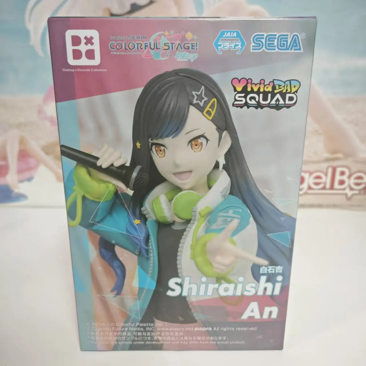 Original SEGA HATSUNE MIKU COLORFUL STAGE Tenma Saki Hoshino Ichika Hinomori Shiho Anime Figure Desktop x Decorate Collections