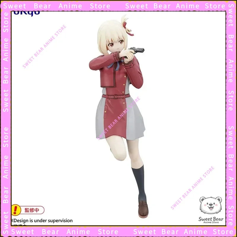 In Stock FuRyu Trio-Try-iT Lycoris Recoil Nishikigi Chisato Inoue Takina PVC 21CM Anime Action Figures Model Ornament Toy