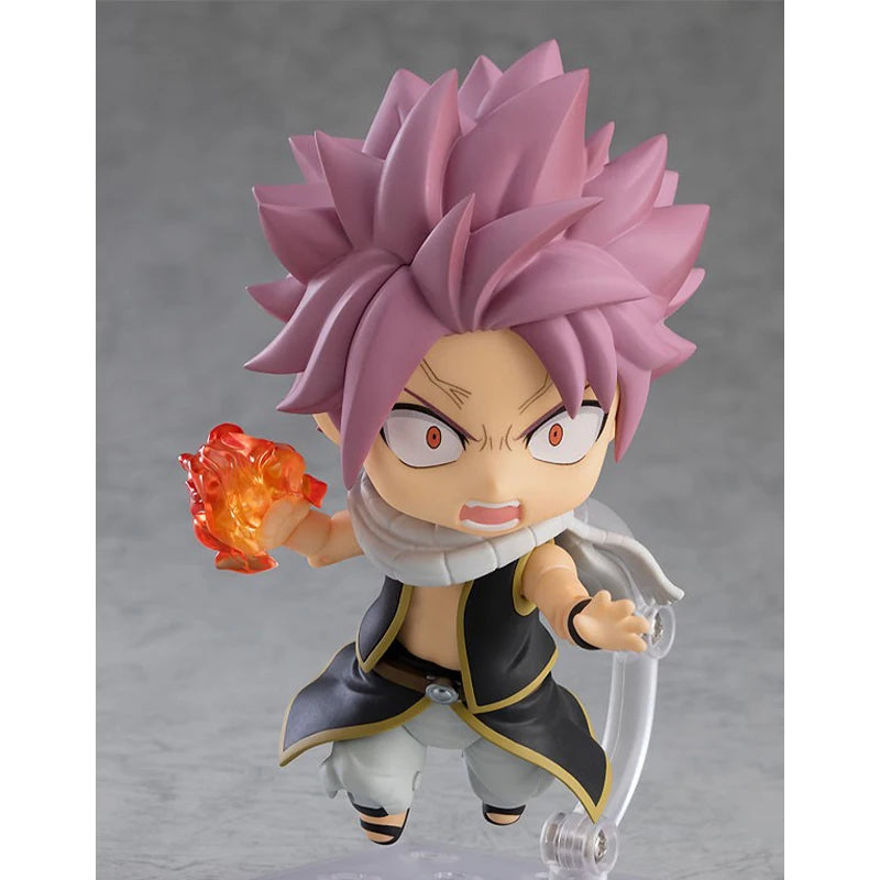 In Stock GSC FAIRY TAIL Nendoroid 1741 Natsu Dragneel Anime full Action Finished plastic Figure Model kit Toy Gift for Kids
