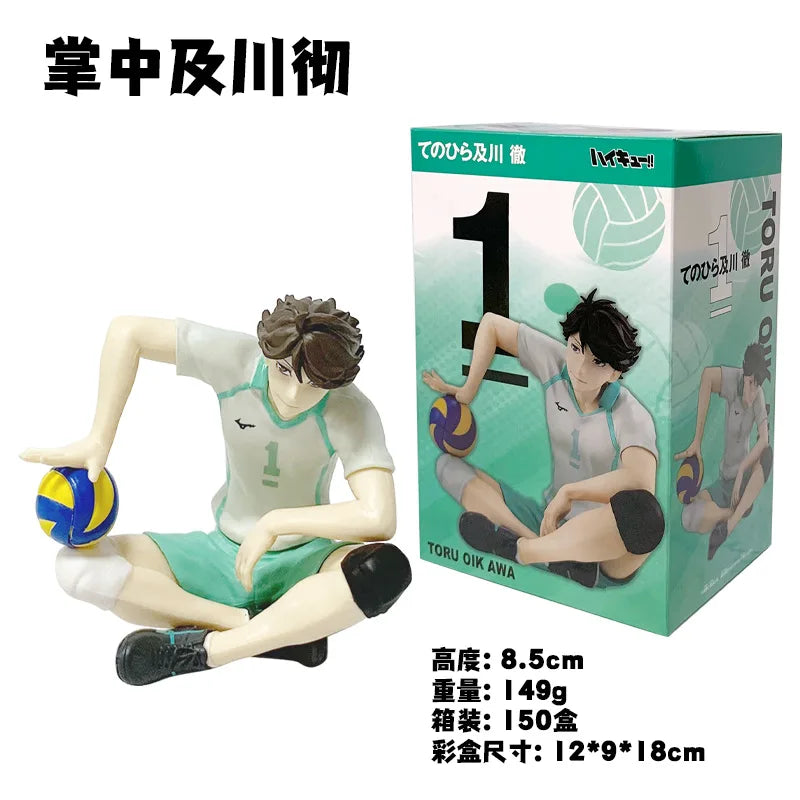 Anime Haikyu!! Kintarou Kageyama Akaashi Keiji Toru Oikawa  Action Figure Toys