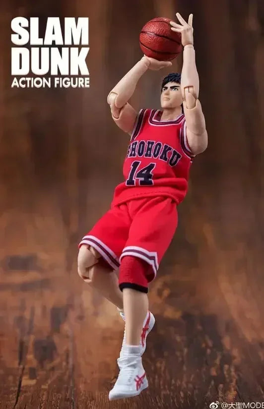 SLAM DUNK GREAT TOYS GT Dasin model Hanamichi Sakuragi Mitsui Hisashi Rukawa Kaede Miyagi Ryota Kogure Sawakita action figure