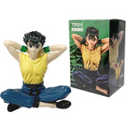 Figura de Anime YuYu Hakusho de 8cm, figura de acción de Urameshi Yusuke, figura de tapón de fideos Kurama, colección de PVC par
