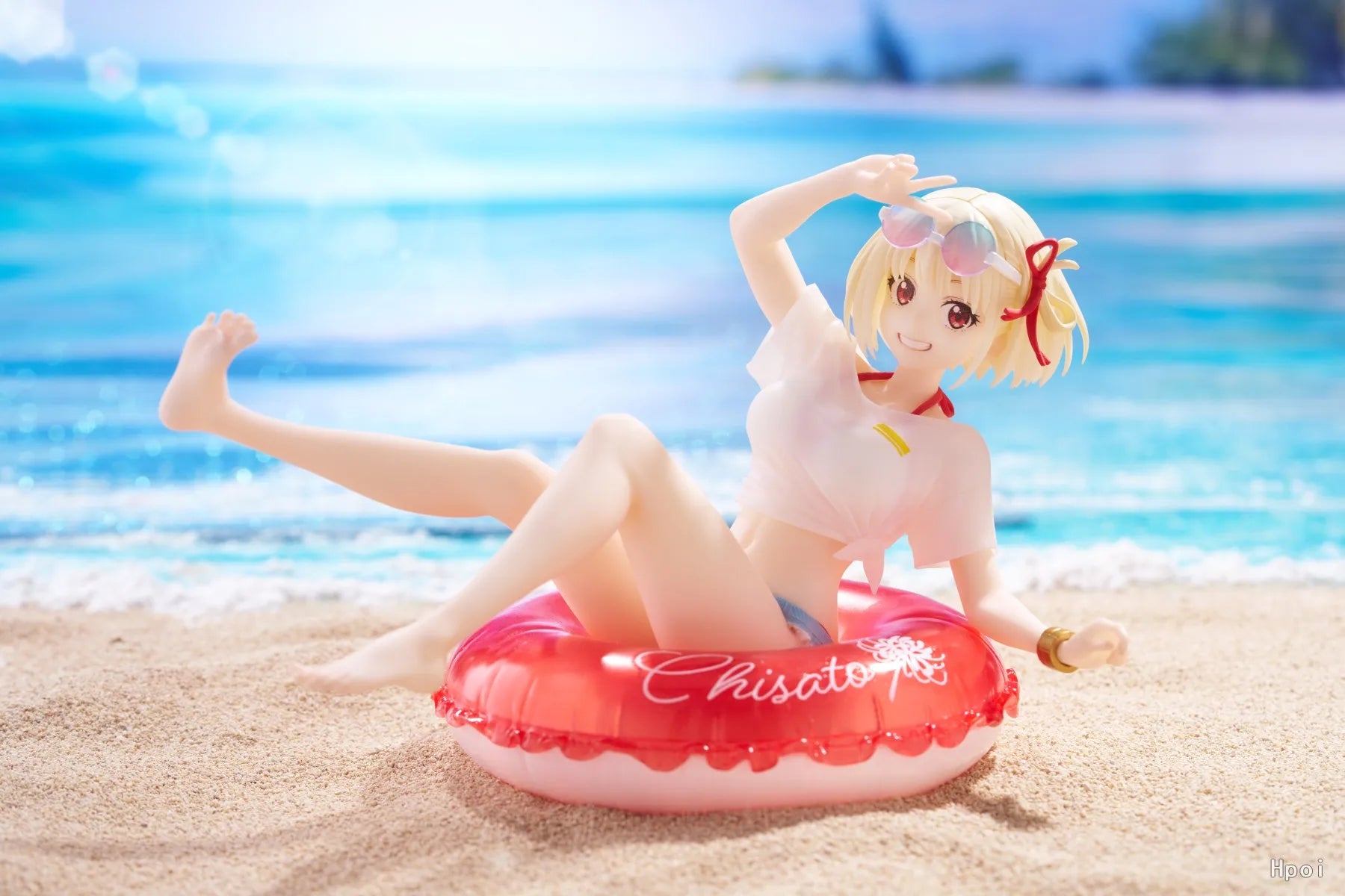 10CM Anime Lycoris Recoil Nishikigi Chisato Figure  AFG Swimsuit Homewear Model Toy Gift Collection Action Figure Doll PVC
