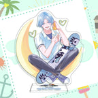 Anime Figure SK8 the Infinity Cosplay Reki Snow Miya Cheery Blossom Acrylic Stands Model Desk Decor Fans Collection Props Gifts