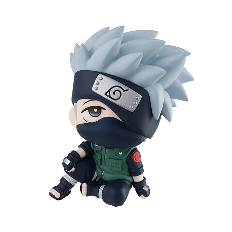 8pcs Set Anime Naruto Figure Kakashi Sasuke Uchiha Itachi Gaara Haruno Sakura Action Figural Q Version PVC Model Kids Toys Gift
