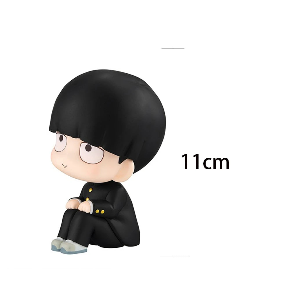 10cm Anime Mob 100 Figures Look up Reigen Arataka Kageyama Shigeo Action Figures PVC Collection Model Toy Kid Birthday Xmas Gift