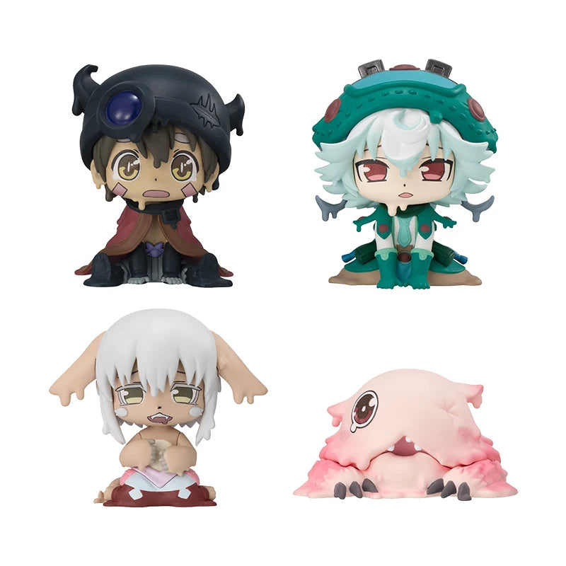 New Genuine Bandai Made In Abyss: The Golden City Of The Scorching Sun Vol.2 Gashapon Figures Nanachi Prushka Birthday Gift