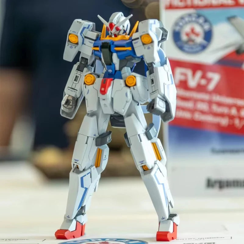 Bandai HG 1/144 Plutone GNY 004 Mechanical Model Kit with Stand Collectible Action Figure Birthday Gift for Boys