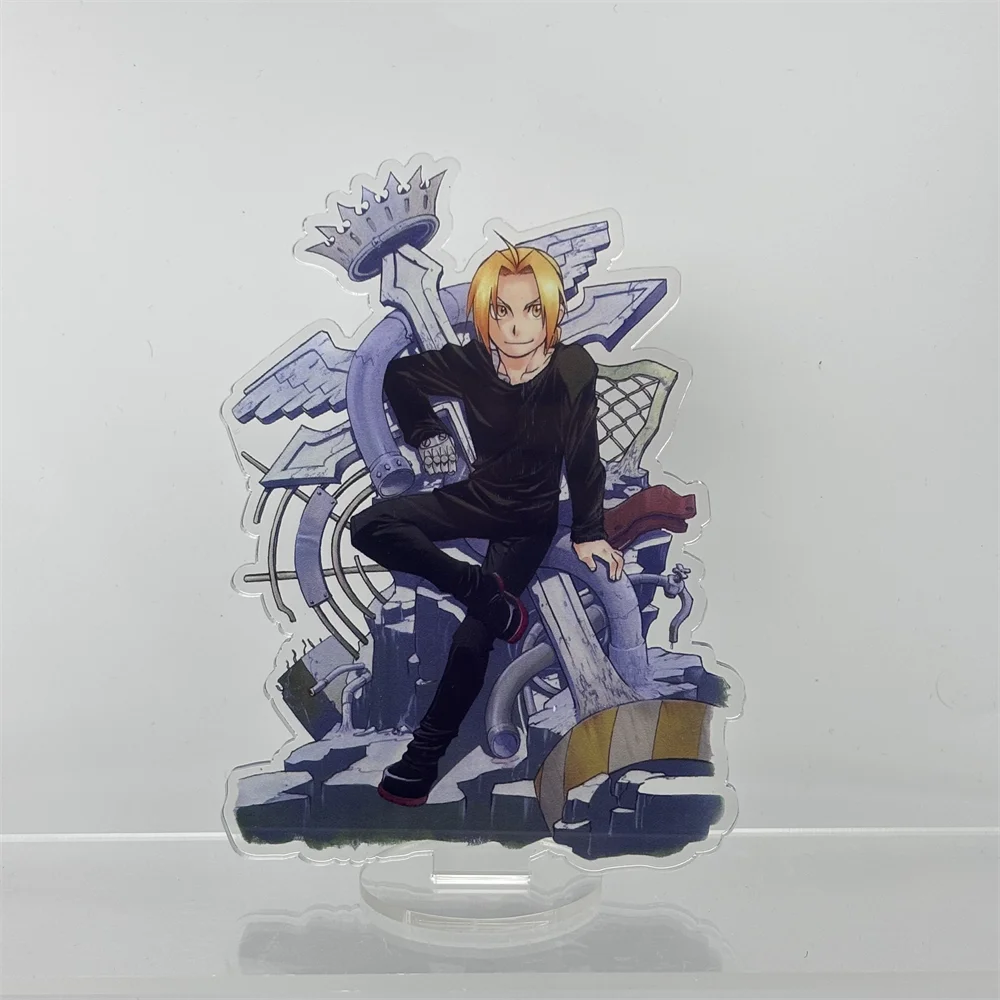 Anime Fullmetal Alchemist Figures Edward Elric Alphonse Elric 15cm Acrylic Stand Model Toys Desk Decor Room Decorations gifts