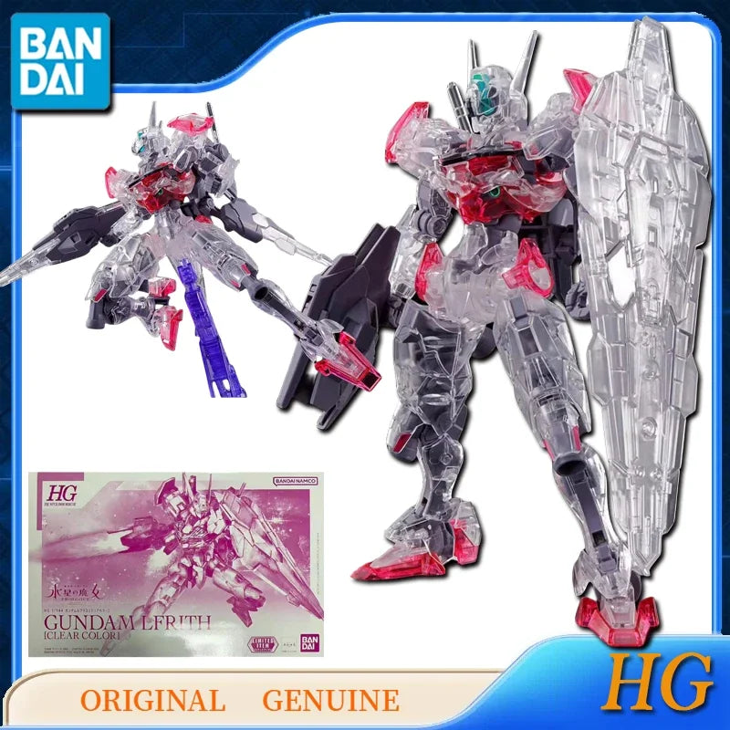 Bandai Original Genuine HG GUNDAM LFRITH ANAVATA JIU UR THORN Anime Action Figures Toys for Kids Gift Assembly Model Ornaments