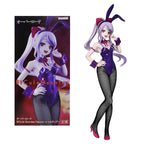 19CM Anime Overlord Shalltear Bloodfallen BiCute Bunnies Figure Stand Model Toy Doll Action Figure PVC Desktop Ornaments Gifts