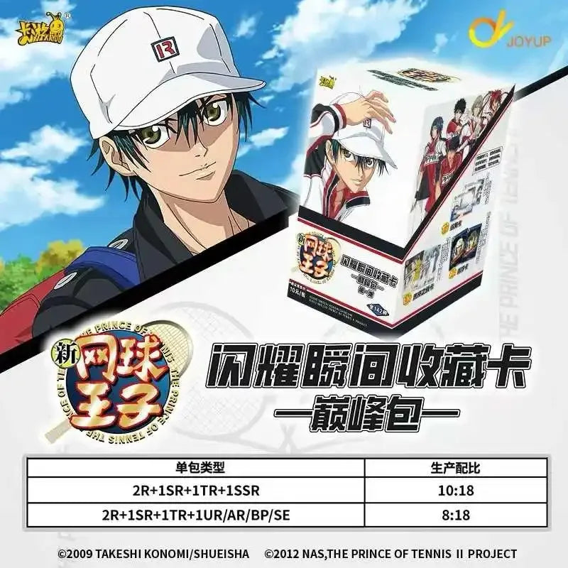 KAYOU Genuine Collection Card - The Prince of Tennis Animation Peripheral | Shining Moment Chapter Pinnacle Pack | Toys & Gift