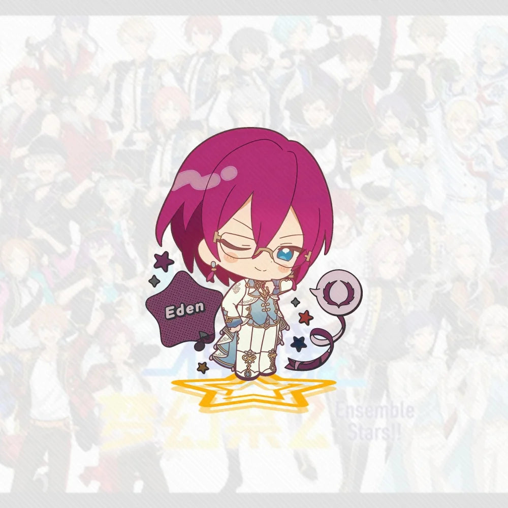 10CM game Ensemble Stars!! Acrylic Stand cute Model Desk Decor Cosplay Characters Ornament Accessories Good Christmas Gifts