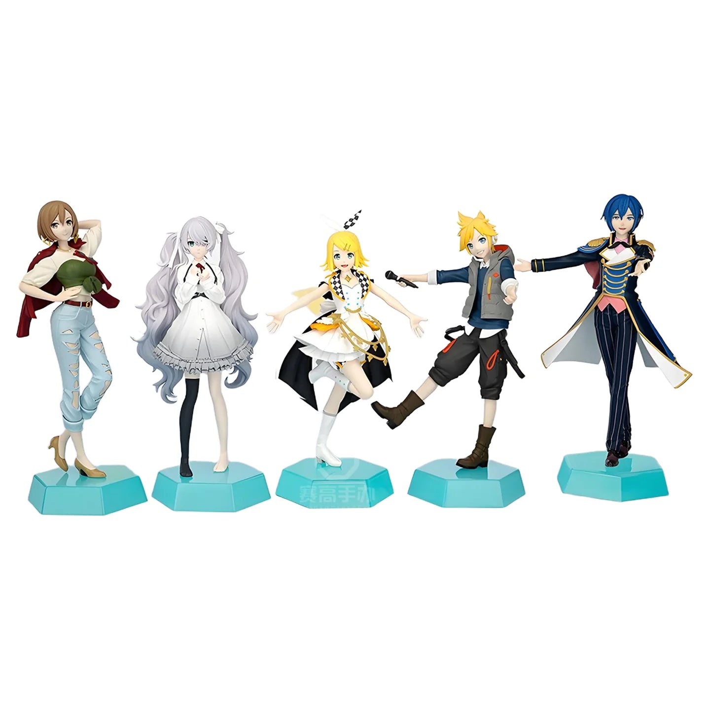 Original Sega Hatsune Miku Colorful Stage Anime Sekai Project Miku & Megurine Luka & Kagamine Len & Rin & Kaito & Meiko Figures