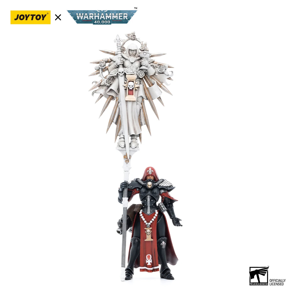 JOYTOY Warhammer 40k 1/18 Action Figures Adepta Sororitas Imagifier Sister Saelon