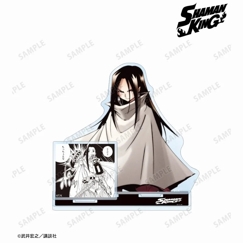 SHAMAN KING Standing wholesale Doll Cosplay Fans Gift 15CM HD Acrylic Stands Model Collect Toy Figure Anime