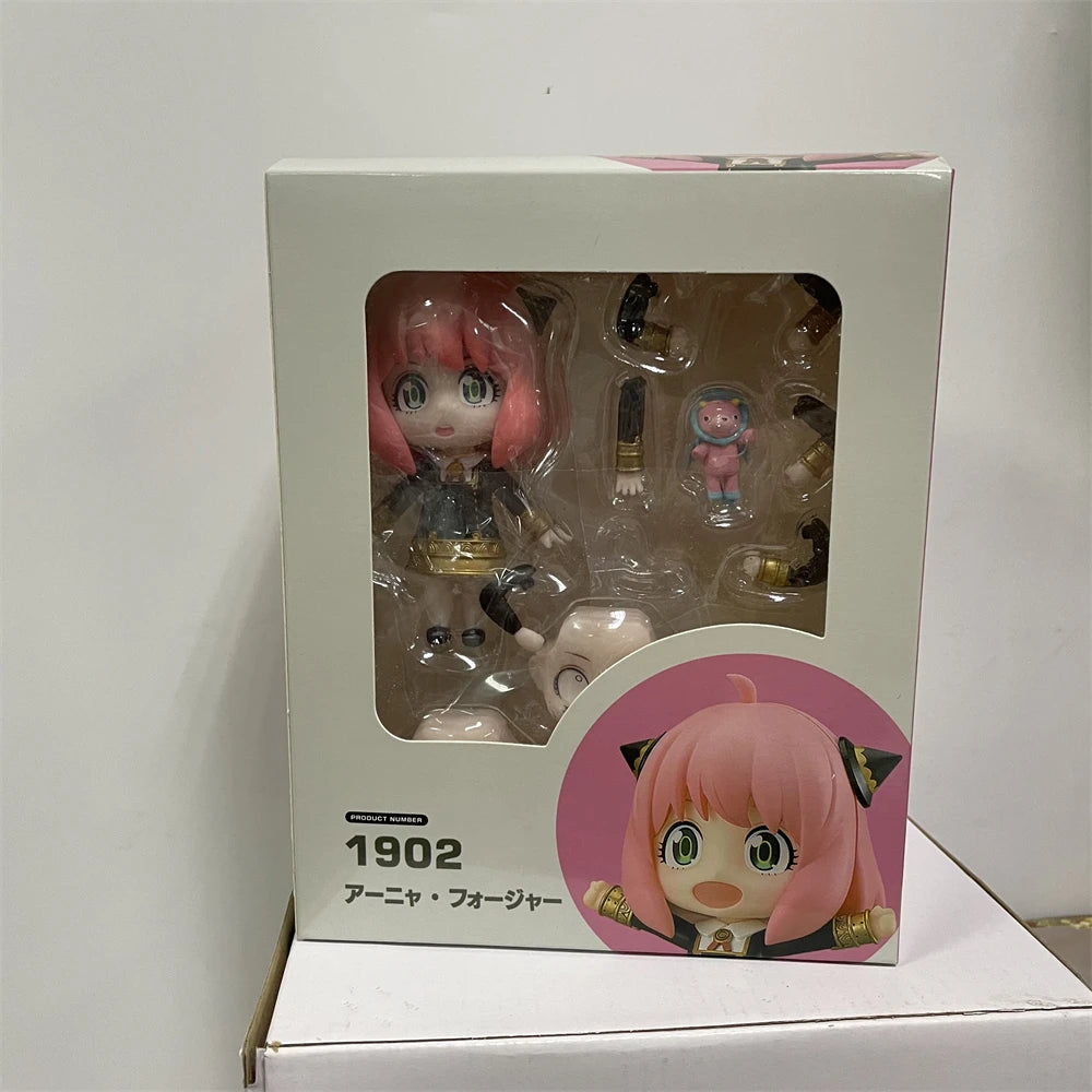 Anime Figure SPY×FAMILY Anya Forger #1902 Loid Forger #1901 Twilight PVC Action Figure Cartoon Toys for Children 10cm Collector