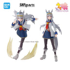 Bandai Officially Licensed Uma Musume Pretty Derby Cinderella Grey Oguri Cap 18CM PVC Figure Anime Model Genuine Boxed Toy Gift