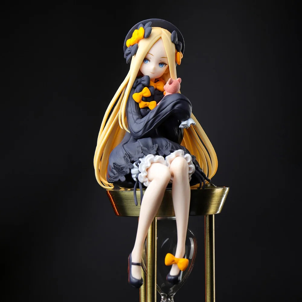 15CM Anime Fate/Grand Order Abigail Williams Figure Noodle Stopper Figure Sitting Model Toy Gift Collection Action Figure