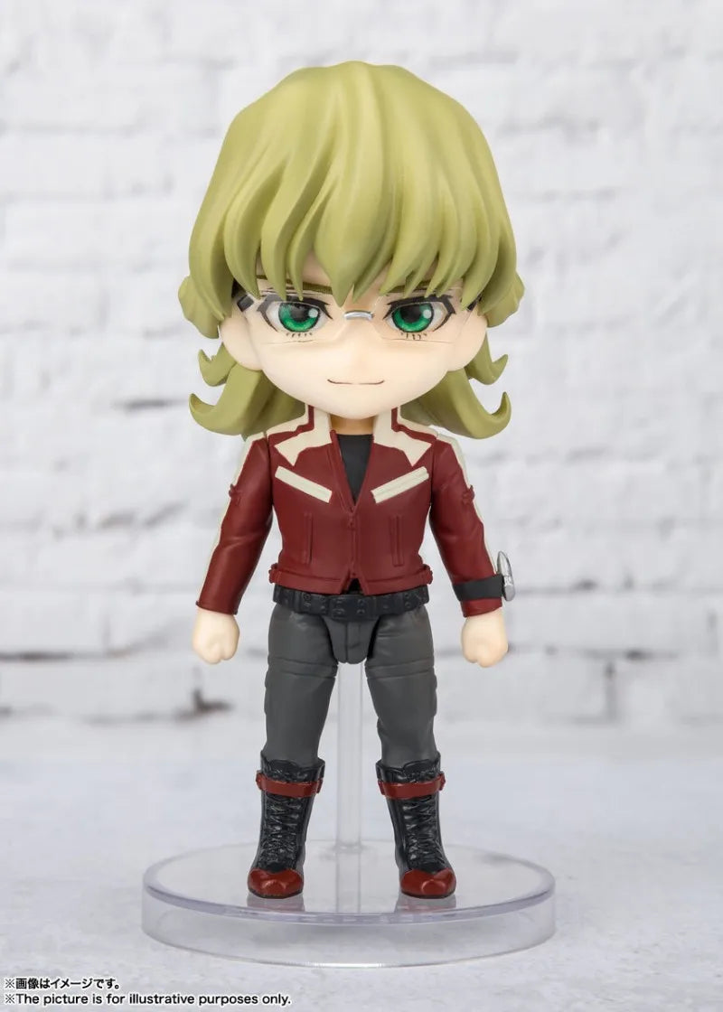 Bandai Original TIGER & BUNNY 2 Anime Figure Figuarts mini Barnaby Brooks Jr.Action Figure Toys For Kids Gift Collectible Model