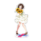 Charm Anime Fan Gift HD Character Acrylic Stand BanG Dream Game Poppin'Party Hanazono Tae Kokoro Tsurumaki Yukina Minato Roselia
