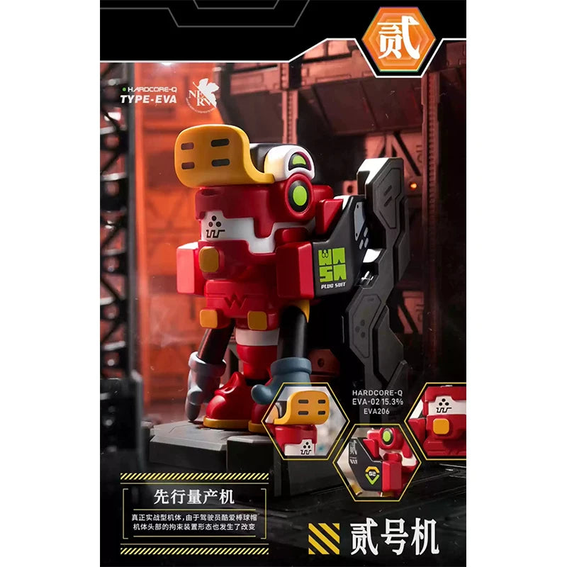 Original EVA×WASA NEON GENESIS EVANGELION EVA Animation Comics Peripheral Toys Anime Action Figure Collection Mode