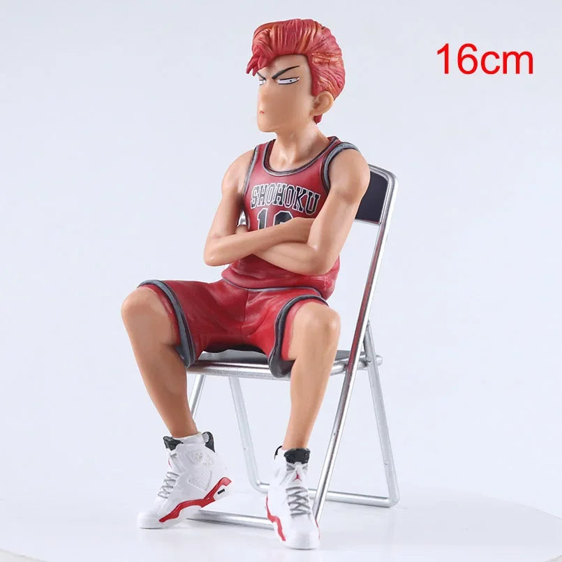 25 CM Anime SLAM DUNK Sakuragi Hanamichi PVC Action Figures Rukawa Kaede Akagi Takenori Mitsui Hisashi Collection Model Toys