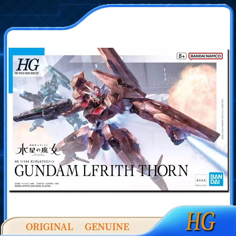 Bandai Original Genuine HG GUNDAM LFRITH ANAVATA JIU UR THORN Anime Action Figures Toys for Kids Gift Assembly Model Ornaments