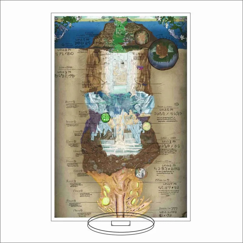 Made In Abyss Anime Acrylic Stand Model Figures Riko Nanachi Cosplay Creative Model Plate Desk Decor Cute Standing Sign Gifts