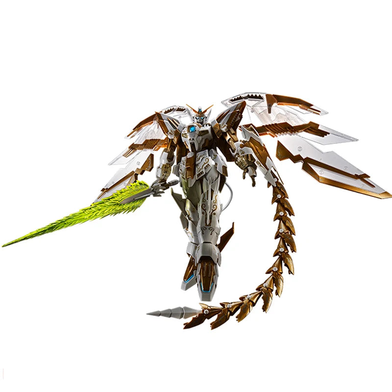 Fast Shipping Bandai Anime MG GUNDAM EPYON EW [CROSS CONTRAST COLORS/CLEAR WHITE] Original Model Toy Action Figure Children Gift