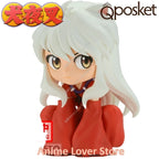In Stock Original Bandai Banpresto Q Posket Inuyasha Sesshoumaru Higurashi Kagome Miroku shippou Anime Figure Toys gift
