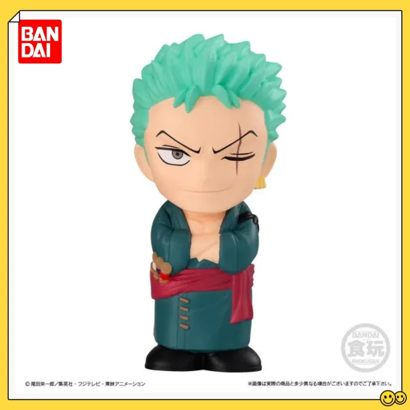 One Piece Original Bandai In Stock Gear 5 Luffy Nika Jinbe Soft Blind Box Anime Figure Desktop Ornament Model Collect Toys Gifts