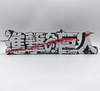 Shingeki No Kyojin 3D Printdd Model Doll billboard for Attack on Titan Eren Mikasa Figure Collection Cosplay Exhibition Display