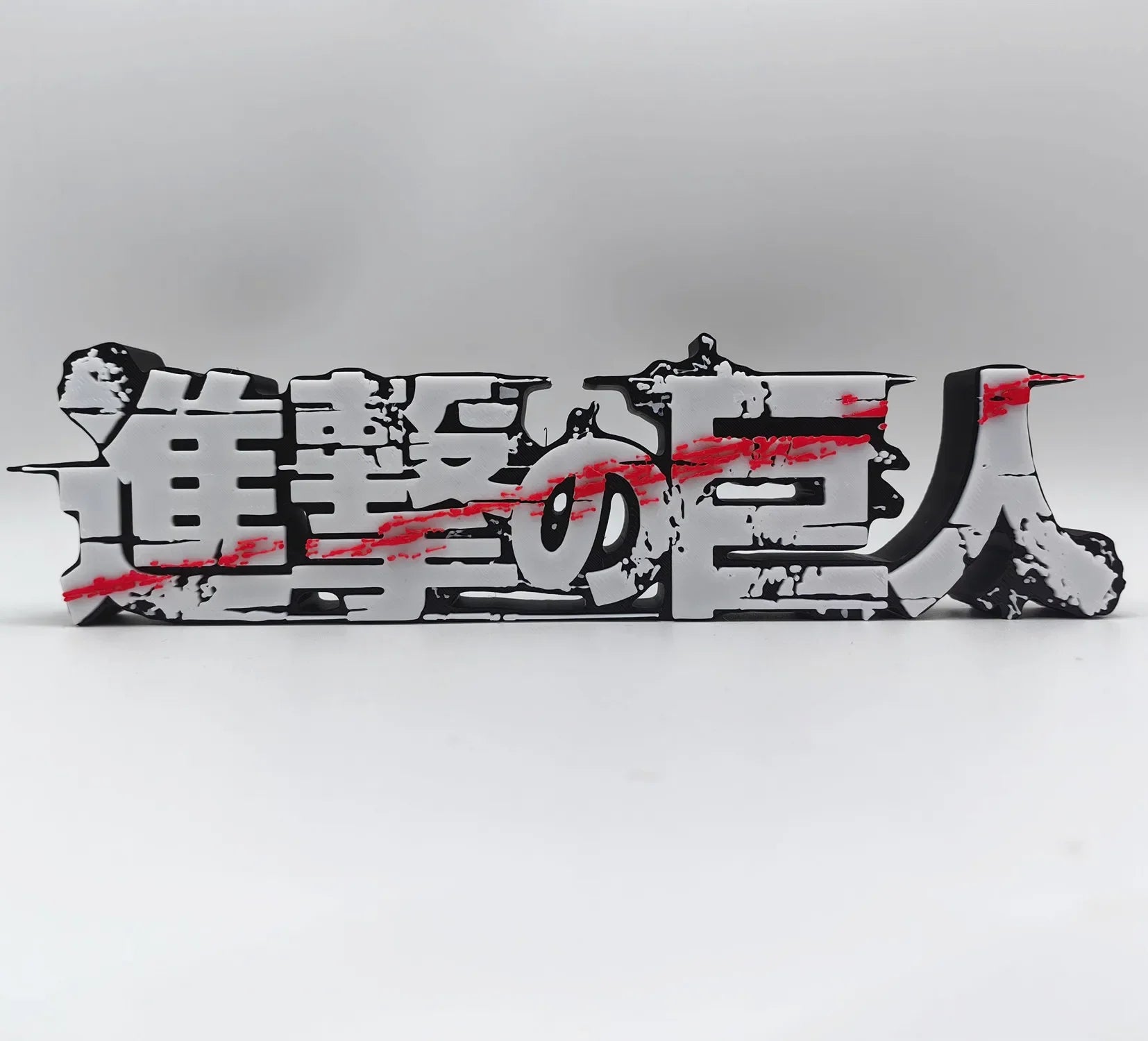 Shingeki No Kyojin 3D Printdd Model Doll billboard for Attack on Titan Eren Mikasa Figure Collection Cosplay Exhibition Display