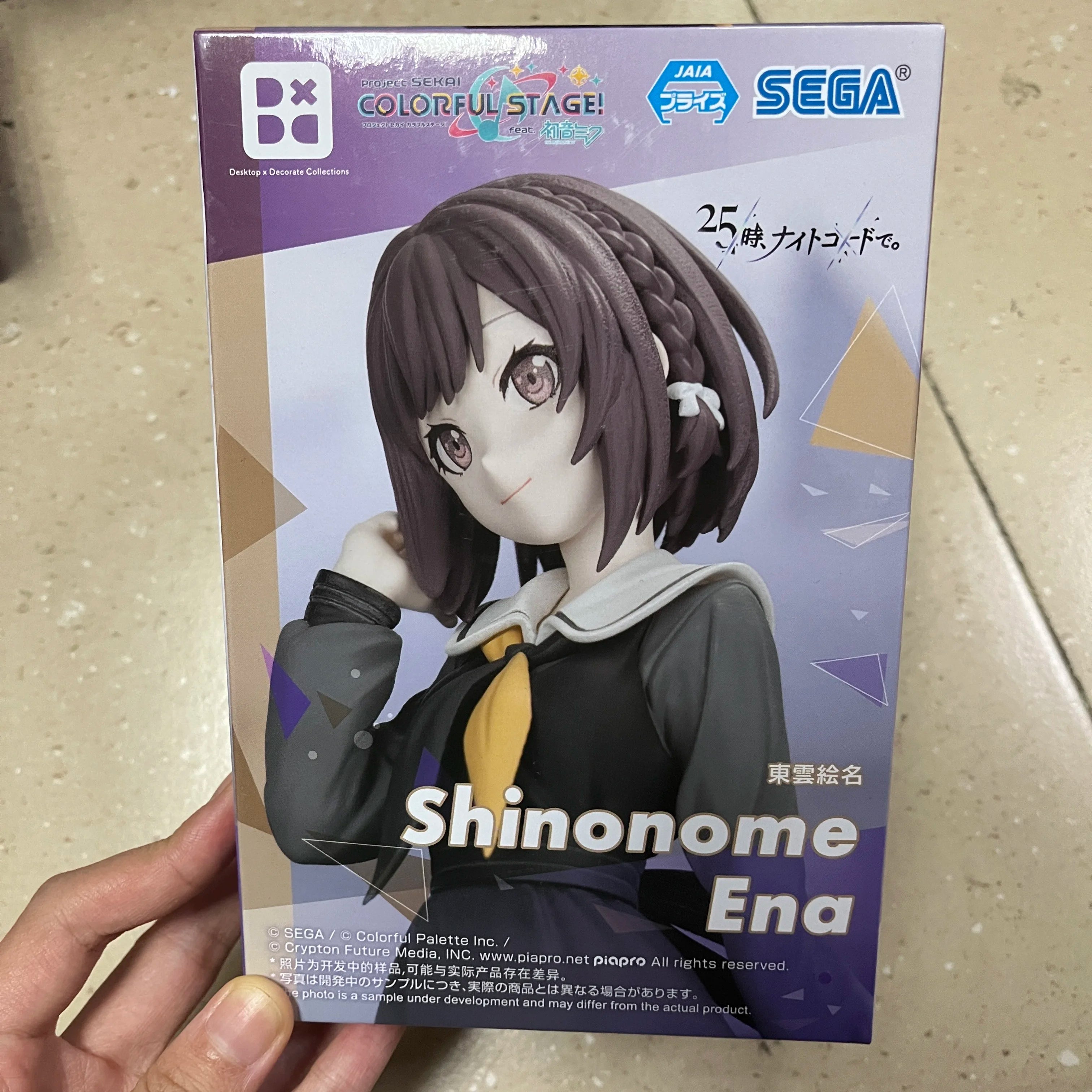 Original SEGA HATSUNE MIKU COLORFUL STAGE  Yoizaki Kanade Asahina Mafuyu Akiyama Mizuki Anime Figure Desktop×Decorate Collection