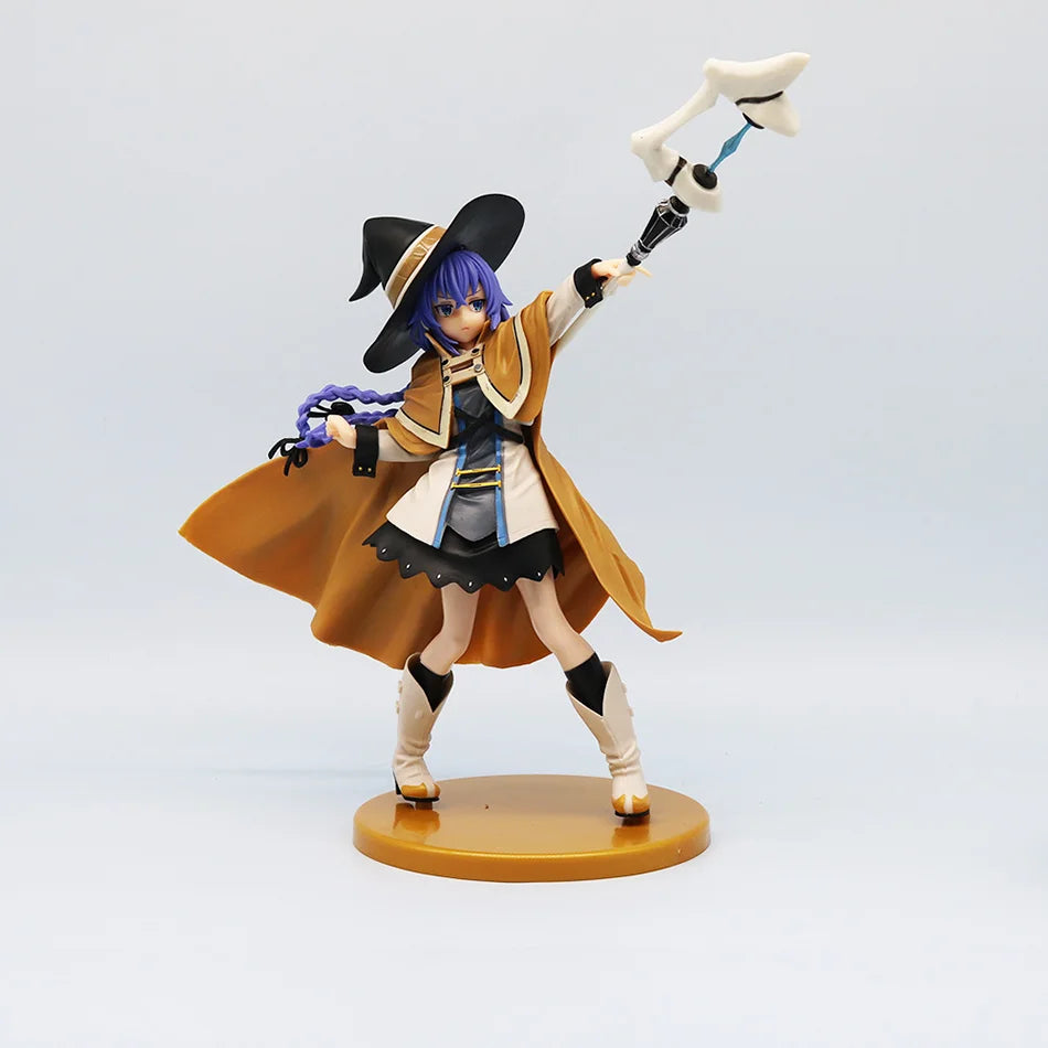 The 20cm/25cm Magician Roxy Migurdia flower Action Figure Mushoku Tensei：Jobless Reincarnation Anime Figure PVC