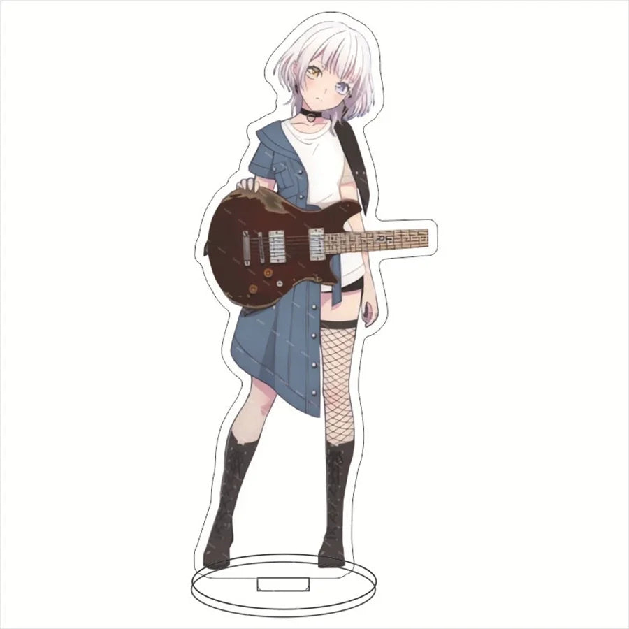 Anime Figure BanG Dream Maruyama Aya Sayo Hikawa Cosplay Acrylic Stand Model Plate Desk Decor Standing Sign Keychain Gifts