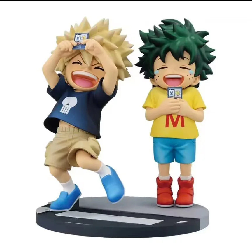 2025 In stock Japanese original anime figure Midoriya Izuku/Bakugou Katsuki/Todoroki Shoto action figure collectible model toys