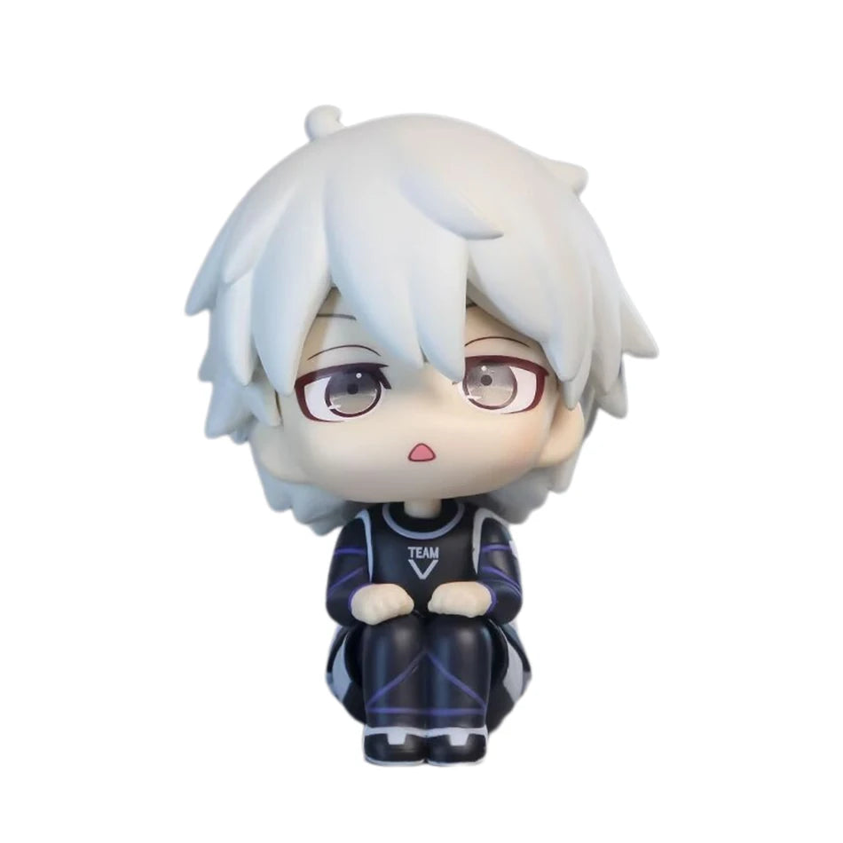 BLUE LOCK Action Figures Isagi Yoichi Bachira Meguru Anime Figure Q Version Figurine Collectible Model Children Toys Doll Gifts