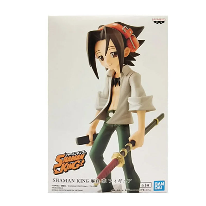 Genuine Official Original Banpresto Shaman King Kyoyama Anna Anime Genuine Collectible Boxed Model Decoration Dolls Toy