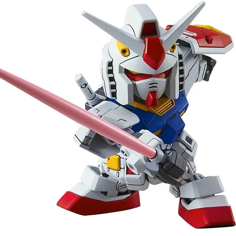 Bandai Gundam Action Figure Sdex Series Model Kit Rx-78-2 Aile Strike Exia 00 Gundam Unicorn Astray Red Frame Barbatos Model Toy